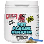 Plaque & Tartar Remover for Dogs & Cats – Natural Seaweed Powder – Fresh Breath