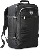 CABIN MAX METZ BLACK 44L 55X40X20CM (22''X16''X8'') LIGHTWEIGHT 700 gram!