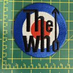 The Who Target Logo 7cm Wide Officially Licensed Woven Sew Or Iron On Patch