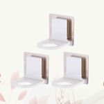 Reusable Plastic Bottle Storage Rack Shower Gel Bottle Stand for Bathroom