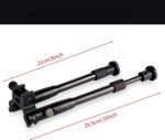 6"-9'' Adjustable Bipod Spring Return Picatinny Bipod for 20mm Picatinny Rail