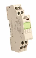 DOUBLE POLE 16A IMPULSE LATCHING RELAY 230VAC 17.5mm DIN RAIL MOUNT