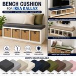 IKEA KALLAX Bench Cushion Seat Pad Storage Unit Shoe Rack TV Stand Cushion 5cm