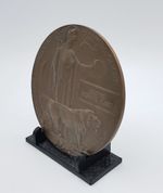 WW1 Death Plaque Display Stand x1