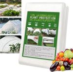 Lepat Garden Plant Fleece Frost Protection 30gsm,2.5x10m Antifreeze Cloth