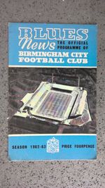 Birmingham City v Doncaster Rovers (Football League Cup, 2nd round) 1962-63