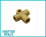 Rear Brake 3 Way Brass T Piece Connector for Land Rover Defender NRC4251