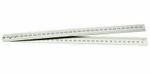Precision Rule 24” Metric / Imperial Stainless Steel 600mm Metal Folding Ruler
