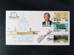 1994 Nelson Mandela Inaguration signed FDC (South Africa)