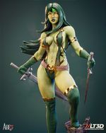 Gamora [Guardians of the Galaxy] - Hand Painted Statue - 1/6 Scale - 13in / 33cm