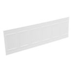 White Resin Dollhouse Peel and Stick Molding Trim for Miniature Wall Decoration