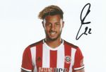 SHEFFIELD UNITED: LYS MOUSSET SIGNED 6x4 2019/2020 PORTRAIT PHOTO+COA