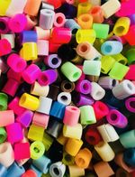 100 Bird split Rings Multi Colour for Canary /Finch and most finches2.8mm
