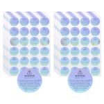 10Pcs Candle Warning Labels 1.18 Inch Laser Silver Candles Wick Jar Warning