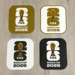 FIFA World Cup 2026 Football Soccer Sleeve Patches Badge Player Size Iron On