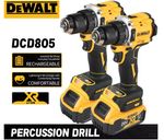 DEWALT DCD805 20V Brushless Compact Hammer Drill Driver Cordless Li-Ion Battery