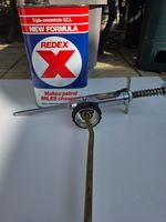 red ex additive and shot dispenser