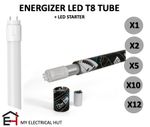 Energizer Replacement Tube T8 LED Fluorescent 2FT 4FT 5FT 6FT Coolwhite Daylight