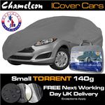 Heavy Duty Waterproof Car Cover, Universal, All Weather Outdoor Protection SMALL