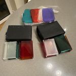 Vintage Camera Flash Filters Diffusers Mixed Lot Coloured Clear Cases Boxed Set