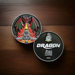 RAF Typhoon Display Team 2026 - Challenge Coin - Dragon 01 Coningsby 29 Squadron
