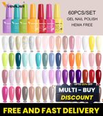 VENALISA Hema Free Nail Gel Polish Soak Off LED Colours Base Top Coat Varnish