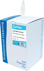 1 Ply White Surfex Rolls x 1 In Dispenser Box