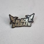 BLACK SABBATH - Logo - Enamel Pin - antique brass plated