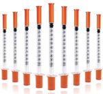 10 Pack 1ml 0.3x8mm Plastic Multiple Uses Distribution Measuring Tools,Individua