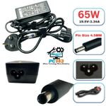 GENUINE Dell Laptop Charger 19.5V-3.34A, 65W (4.5mm Pin) with Power Lead