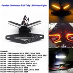 Rear Fender Eliminator Tail Light Kit For Ducati 899 959 1199 1299 Panigale New