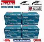 4x Genuine Makita 6ah 18v Power Tool Battery BL1860B 18V Li-lon Battery-black