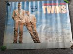 TWINS - Original UK Quad Cinema Poster - Arnold Schwarzenegger Danny DeVito