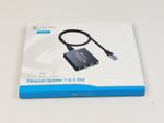 eSynic High Speed Ethernet Splitter 1 to 3 Portable USB C Rj45 Network Splitter
