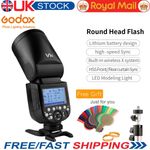 Godox V1C V1-C 2.4G Wireless Round Head Camera Flash for Canon 6D 7D 50D 60D UK