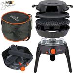 NGT Dynamic Gas Stove System Cooking Station Portable BBQ Camping Carp Fishing