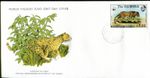 1976 Gambia. leopard. World Wildlife Fund. WWF. First Day Cover. Cat