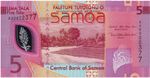 Samoa - 5 tala 2023 - Banknote P#46 - UNC