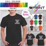 Personalised T Shirt – Custom Logo or Text – Workwear Business UK
