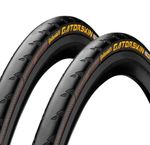 PAIR of Continental GatorSkin - Folding Tyres 700x23