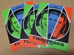 TWIN PEAKS Lot of 3 Postcards JJ LENDL