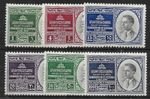 JORDAN SG413/8 1953 ENTHRONEMENT OF KING HUSSEIN SET MTD MINT (r)