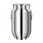Stainless Steel Sealed Container Easy to Clean Clamp Lid Container Leakproof