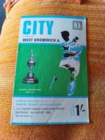 Man City v West Brom FA Charity Shield Sat 3 August 1968. Maine Road (57)