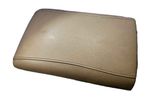 2007-2014 Ford Expedition Console Armrest Lid Tan Leather Top