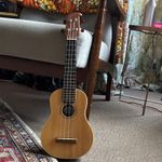 Ovation Soprano Ukulele 4-String Natural Finish Brown Standard Right-Handed