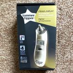Tommee Tippee Closer to Nature Digital Ear Thermometer 8 Covers LCD Memory