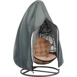 Heavy Duty Hanging Swing Egg Chair Cover Waterproof Outdoor Patio Garden Grey