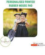 Personalised Custom Your Picture/ logo Computer Mouse mat Mouse Pad Rubber 