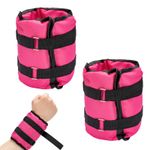 2PCS Ankle Weights Adjust Leg Wrist Strap Running Training Fitness Gym Straps
